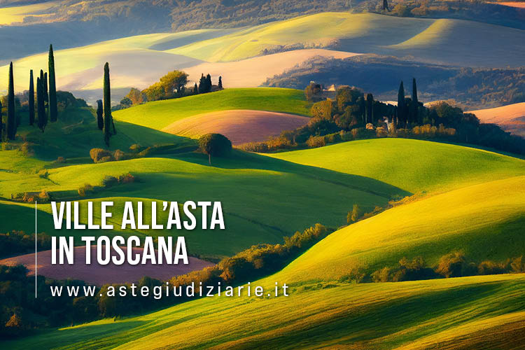 ville asta toscana